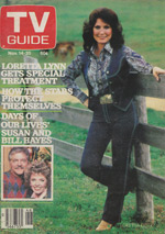 Canadian TV Guide Cover Vol 05 No 46 Issue 255 November 14 1981