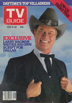 Canadian TV Guide Cover Vol 06 No 16 Issue 277 April 17 1982