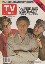 Canadian TV Guide Cover Vol 06 No 26 Issue 287 June 26 1982
