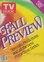 Canadian TV Guide Cover Vol 06 No 37 Issue 298 September 11 1982