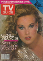 Canadian TV Guide Cover Vol 06 No 40 Issue 301 October 2 1982