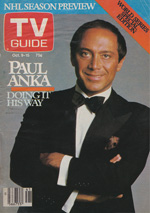 Canadian TV Guide Cover Vol 06 No 41 Issue 302 October 9 1982
