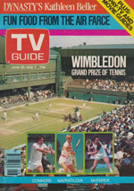 Canadian TV Guide Cover Vol 07 No 26 Issue 339 June 25 1983