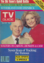 Canadian TV Guide Cover Vol 07 No 49 Issue 362 December 3 1983