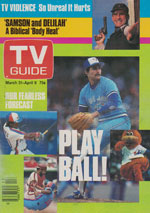 Canadian TV Guide Cover Vol 08 No 13 Issue 379 March 31 1984