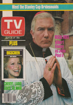 Canadian TV Guide Cover Vol 08 No 16 Issue 382 April 21 1984