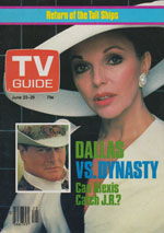 Canadian TV Guide Cover Vol 08 No 25 Issue 391 June 23 1984