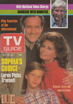 Canadian TV Guide Cover Vol 08 No 42 Issue 408 October 20 1984
