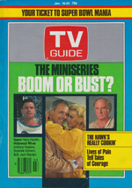 Canadian TV Guide Cover Vol 09 No 03 Issue 421 January 19 1985
