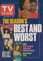 Canadian TV Guide Cover Vol 09 No 26 Issue 444 June 29 1985