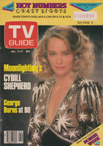 Canadian TV Guide Cover Vol 10 No 02 Issue 471 January 11 1986