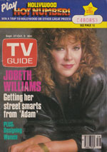 Canadian TV Guide Cover Vol 10 No 39 Issue 508 September 27 1986