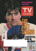 Canadian TV Guide Cover Vol 11 No 01 Issue 522 Juanuary 3 1987