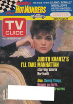 Canadian TV Guide Cover Vol 11 No 09 Issue 530 February 28 1987