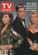 Canadian TV Guide Cover Vol 12 No 32 Issue 605 August 6 1988