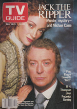 Canadian TV Guide Cover Vol 12 No 42 Issue 615 October 15 1988