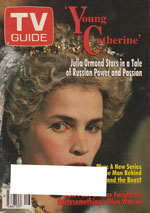 Canadian TV Guide Cover Vol 15 No 16 Issue 746 April 20 1991