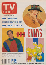 Canadian TV Guide Cover Vol 15 No 34 Issue 764 August 24 1991