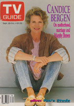 Canadian TV Guide Cover Vol 15 No 39 Issue 769 September 28 1991