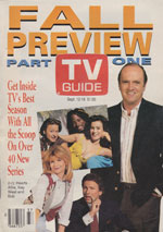 Canadian TV Guide Cover Vol 16 No 37 Issue 819 September 12 1992