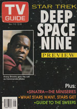 Canadian TV Guide Cover Vol 16 No 45 Issue 827 November 7 1992