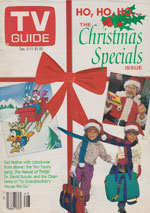 Canadian TV Guide Cover Vol 16 No 49 Issue 831 December 5 1992