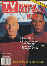 Canadian TV Guide Cover Vol 17 No 02 Issue 836 January 9 1993