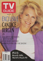 Canadian TV Guide Cover Vol 18 No 15 Issue 901 April 9 1994