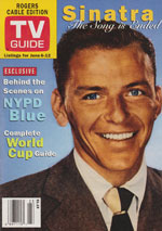 Canadian TV Guide Cover Vol 22 No 23 Issue 1119 June 6 1998