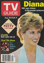 Canadian TV Guide Cover Vol 22 No 35 Issue 1131 August 29 1998