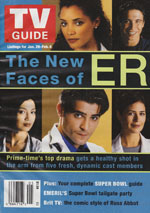 Canadian TV Guide Cover Vol 24 No 05 Issue 1205 January 29 2000