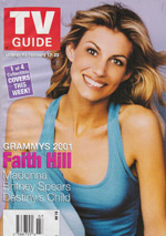 Canadian TV Guide Cover Vol 25 No 07 Issue 1260 February 17 2001