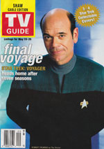 Canadian TV Guide Cover Vol 25 No 20 Issue 1273 May 19 2001