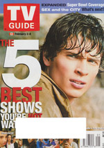 Canadian TV Guide Cover Vol 26 No 05 Issue 1310 February 2 2002