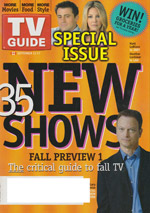 Canadian TV Guide Cover Vol 28 No 37 Issue 1446 September 11 2004