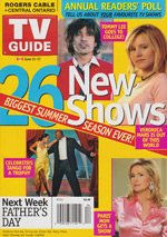 Canadian TV Guide Cover Vol 29 No 24 Issue 1485 June 11 2005