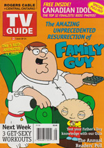 Canadian TV Guide Cover Vol 29 No 25 Issue 1486 June 18 2005