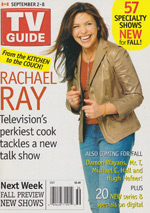 Canadian TV Guide Cover Vol 30 No 36 Issue 1548 September 2 2006
