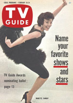 TV Guide US Cover Vol 09 No 07 Issue 412 February 18 1961